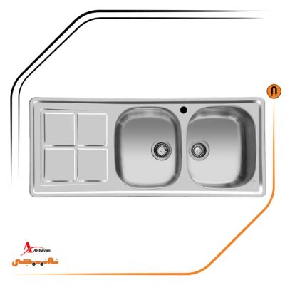 سینک توکار, برند اخوان مدل159NEW