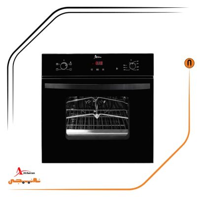 فر توکار شیشه مشکی برقی , برند اخوان مدل F19