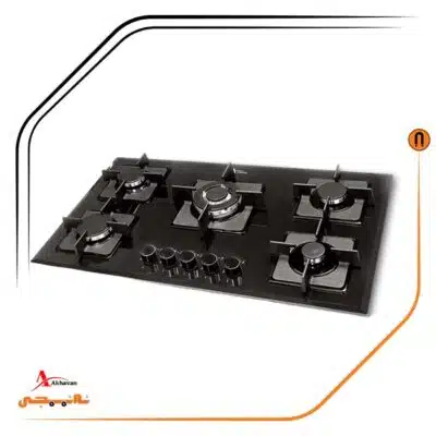 اجاق گاز پنج شعله , برند اخوان مدل Gi132