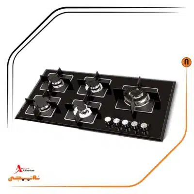 اجاق گاز پنج شعله , برند اخوان مدل Gi137_s