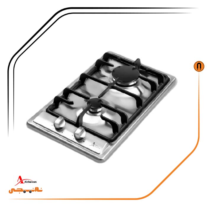 Gi26 اجاق گاز دو شعله , برند اخوان مدل Gi26