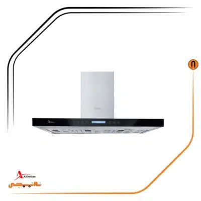 هود استیل شومینه ای , برند اخوان مدل H4