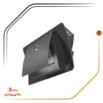 هود شیشه و بدنه مشکی مورب , برند اخوان مدل H60