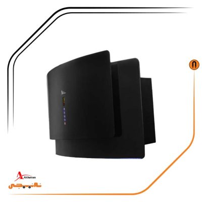 هود شیشه مشکی مورب , برند اخوان مدل H61-60