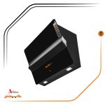 هود شیشه و فلزی مشکی مورب , برند اخوان مدل H62-T