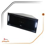 هود شیشه و بدنه مشکی مخفی , برند اخوان مدل H64-EMF