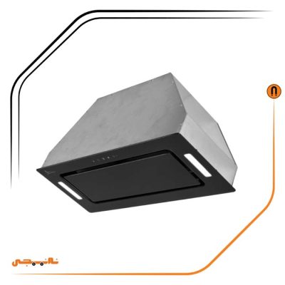 هود شیشه ای و مشکی مخفی , برند اخوان مدل H64-TG