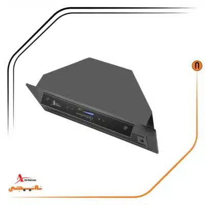 هود شیشه و بدنه مشکی مخفی , برند اخوان مدل H64-TH