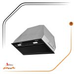 هود شیشه مشکی مخفی , برند اخوان مدل H64-TM