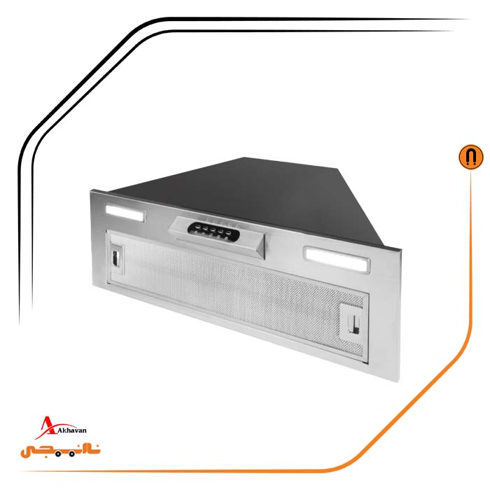 H64 هود استیل مخفی , برند اخوان مدل H64