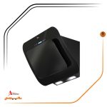 هود شیشه مشکی مورب , برند اخوان مدل H65-T