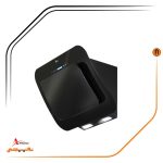 هود شیشه مشکی مورب , برند اخوان مدل H66-T