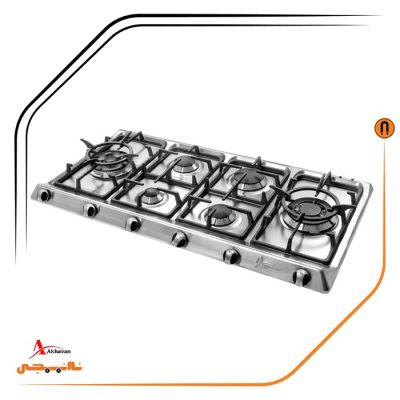 اجاق گاز شش شعله , برند اخوان مدل V2
