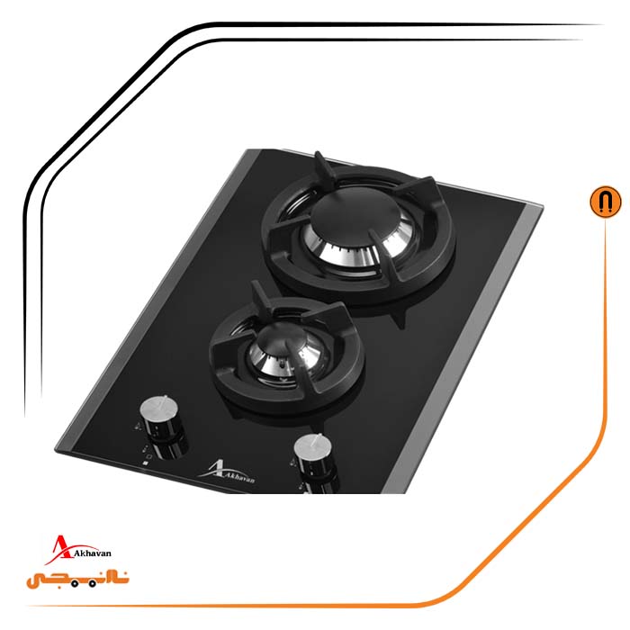 V30 اجاق گاز دو شعله , برند اخوان مدل V30