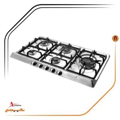 اجاق گاز پنج شعله , برند اخوان مدل V4