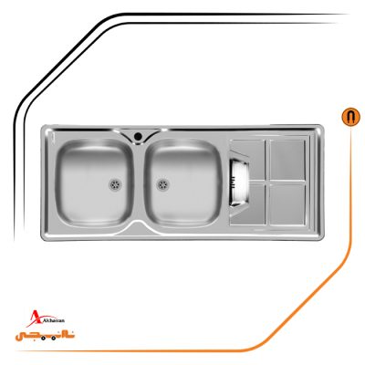 سینک توکار, برند اخوان مدل 161