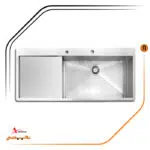 سینک توکار, برند اخوان مدل 330