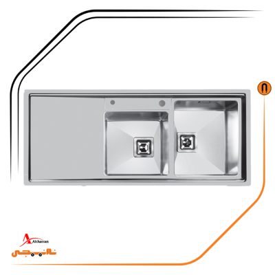 سینک توکار, برند اخوان مدل 600