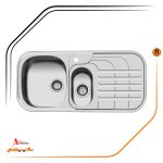 سینک توکار, برند اخوان مدل 73