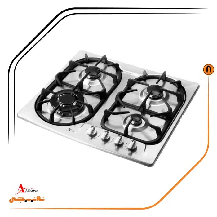 g83-he اجاق گاز چهارشعله, برند اخوان مدل G83_HE