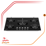 اجاق گاز پنج شعله شیشه ای برند داتیس مدلDG 501