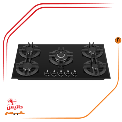 اجاق گاز پنج شعله شیشه ای برند داتیس مدل DG 551 Ultra