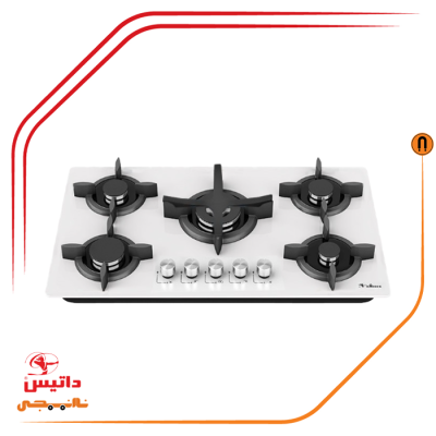اجاق گاز پنج شعله شیشه ای برند داتیس مدل DG-582 Ultra