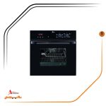 فر توکار شیشه مشکی گاز و برق , برند اخوان مدل F23