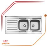 سینک روکار برند استیل البرز مدل 216