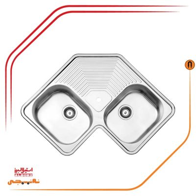 سینک توکار برند استیل البرز مدل 540