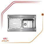 سینک روکار برند استیل البرز مدل 711