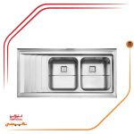 سینک روکار برند استیل البرز مدل 734