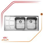 سینک توکار برند استیل البرز مدل 762