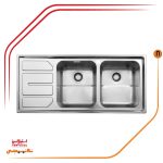 سینک توکار برند استیل البرز مدل 763