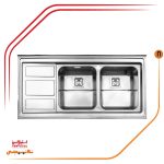 سینک روکار برند استیل البرز مدل 765