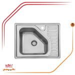 سینک توکار برند استیل البرز مدل 810