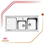 سینک روکار برند استیل البرز مدل 814