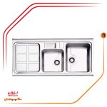 سینک روکار برند استیل البرز مدل 815