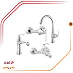 ست شیرآلات شودر مدل کلاسیک