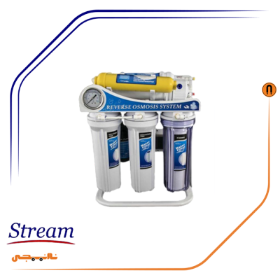 تصفیه آب خانگی Stream مدل DRO-50G-1100 دارای 6 مرحله فیلتراسیون با استفاده از فرآیند اسمز معکوس یا DRO می باشد.دارای 6 مرحله فیلتراسیون با استفاده از فرآیند اسمز معکوس یا DRO می باشد.