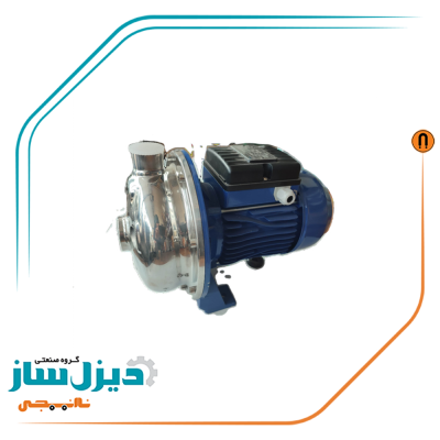 پمپ دو اسب بشقابی استیل دیزل ساز سریDSS120/15T