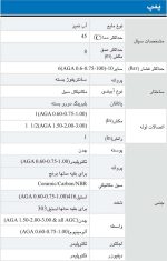 پمپ آب یک اسب جتی ابارا مدل AGA 1.00M ECONOMY - Image 5