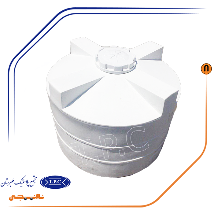 2500 مخزن 2500 لیتری عمودی کوتاه طبرستان