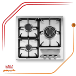 اجاق گاز سه شعله استیل البرز مدلS3551