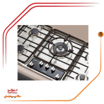 اجاق گاز پنج شعله استیل البرز مدلS5901 - تصویر 2