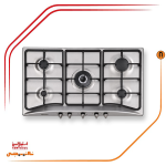 اجاق گاز پنج شعله استیل البرز مدلS5904