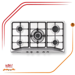 اجاق گاز پنج شعله استیل البرز مدلS5906 - تصویر 2