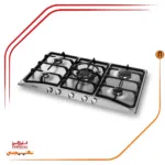 اجاق گاز پنج شعله استیل البرز مدلS5906