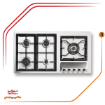 اجاق گاز پنج شعله استیل البرز مدلS5909 - تصویر 2
