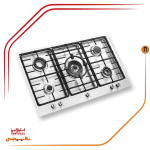 اجاق گاز پنج شعله استیل البرز مدلS5911 - تصویر 4